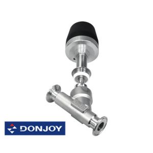 SS316L Regulating control Pneumatic angle seat valve with Tri clamp