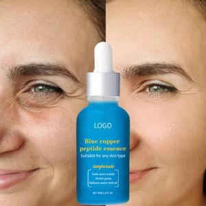 OEM B5 Repairing Blue Copper Face Serum Pure Niacinamide Retinol Face Peptide