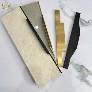 China Heavy-Duty Aluminium Cabinet Pulls 96mm Industrial Style Durable on sale