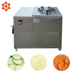 Multifunction Commercial Electric Slicer Dicer Green Leafy Vegetable Cutter