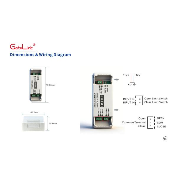 GateLink WiFi Smart Gate Control Solution Cloud-Based Access Controller Remote Unlock & Real-Time Monitoring for Residential Communities & Commercial