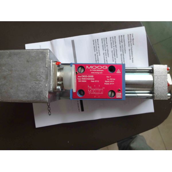 Moog Servo Valve with 6-250m3 Drive Mode 5 Days Delivery and 1A Rated Current