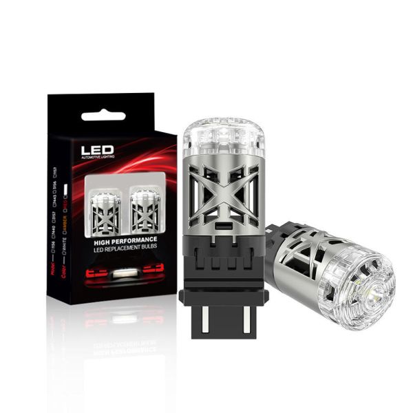 Newest Innovative 3157 LED Car Light Bulbs 3156 BA15S 1600LM 12V 24V for Car