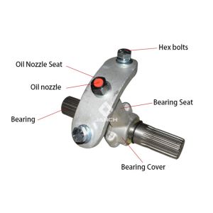 OEM Services Intermediate Hanger Bearing for SICOMA 168 Hoisting Shaft Screw