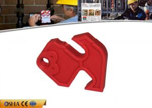 China Nylon Material Easy-to-use Circuit Breaker Lock , 33g Switch Breaker Lockout Device on sale