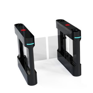 Face Recognition Access Control System Turnstile Gate with RFID Card Reader for
