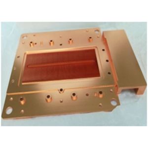 China Precision Brass Stamping Cooling Heatsink Skiving And Machining Heat Sink with Antioxidant Treatment on sale
