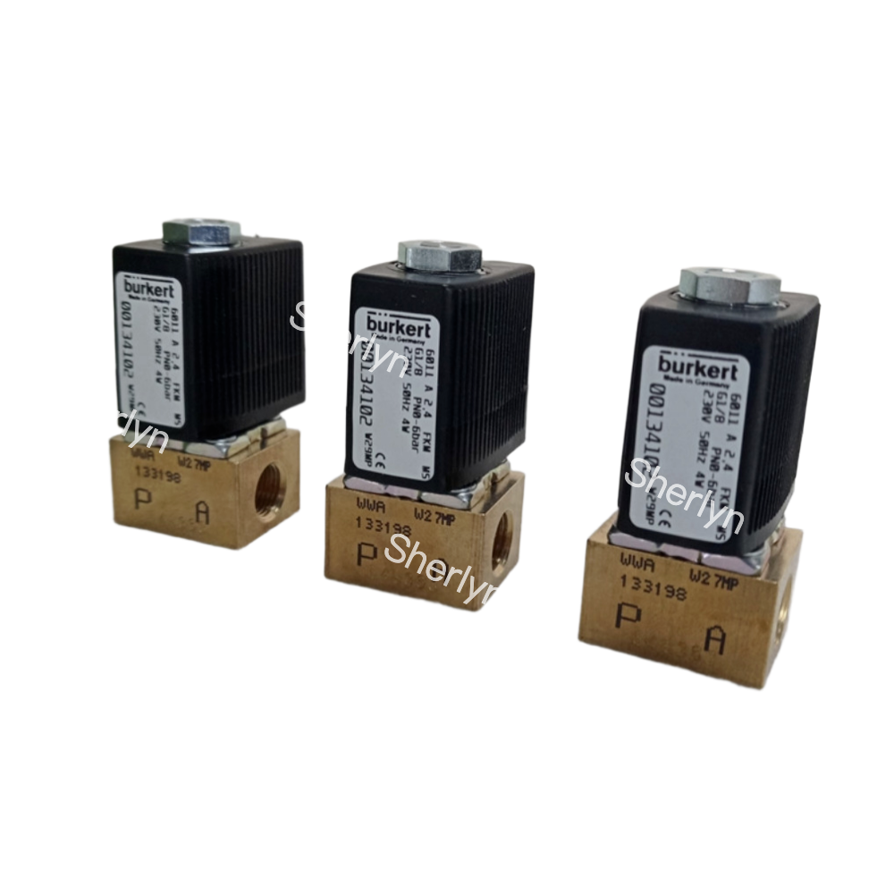 Burkert Solenoid Valve 6281 Type 00322503 AC24V