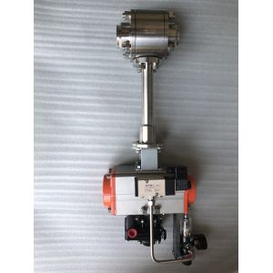 Cheap CF3/CF8 SS304/SS316 Cryogenic Pneumatic Ball Valve For LNG/LOX/LN2/LAR Body SS304/316 for sale