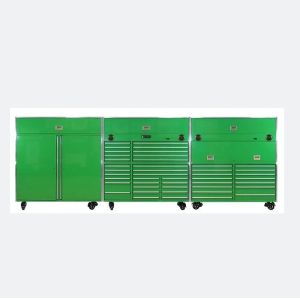 China Black Powder Coated Rolling Metal Tool Cabinet with Wheels OEM ODM Acceptable on sale