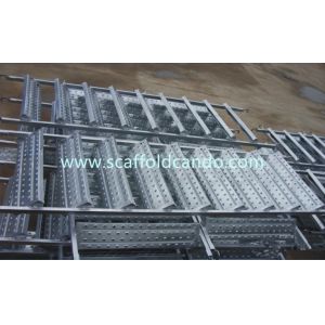 Cheap Q235 galvanized scaffolding ringlock system stair case 850*2691MM 9 steps for 2000*1800mm ringlock scaffolding for sale