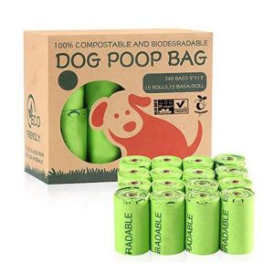 Customized logo Design Hot Selling Wholesale 100% Biodegradable Dog Poop Bag for