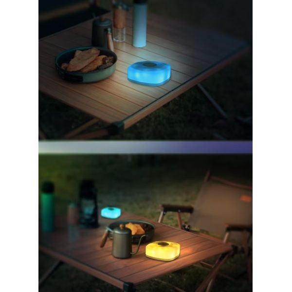 RGB camping light string, intelligent control, portable emergency light, atmosphere lighting