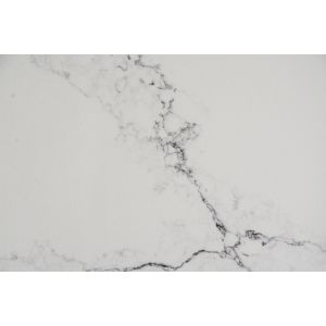 SGS Certificated Calacatta Artificial Quartz Stone For Kitchen Countertop