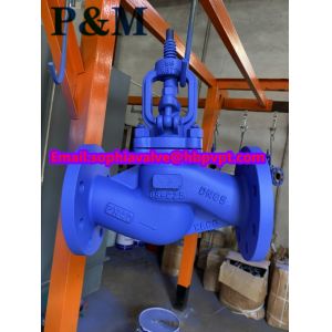 DIN PN40 GS-C25 bellows globe valve