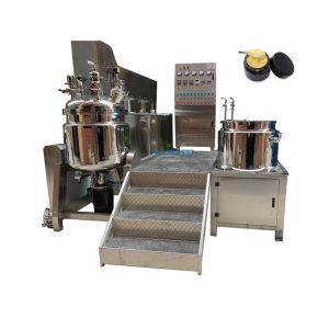 Double Jacket Body Lotion Making Machine Cream Homogenizer Mixer Cosmetic