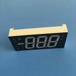 Customized Three Digit 7 Segment LED Display 47 X 22 X 9 mm Outer Dimensions