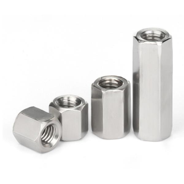 Galvanized Lengthened and Thickened Welding Connecting Nut in 304 Stainless