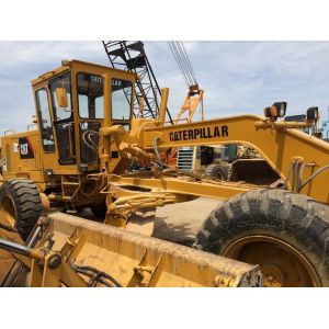 CAT 14G Used Motor Grader Low Hour Original Diesel Engine 173HP