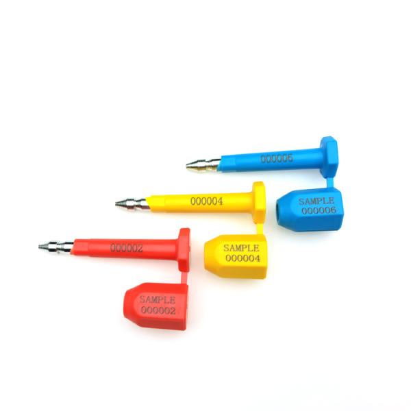 Customization High Security Container Seals With 8.0mm Bolt Diameter