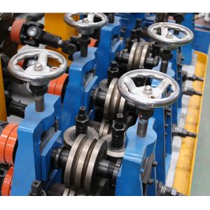 220v Oval Ss Tube Mill Pipe Making Machine 15m/Min