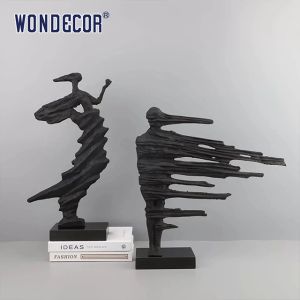 Small Indoor Abstract Metal Art Ornaments And Bronze Sculptures Of People