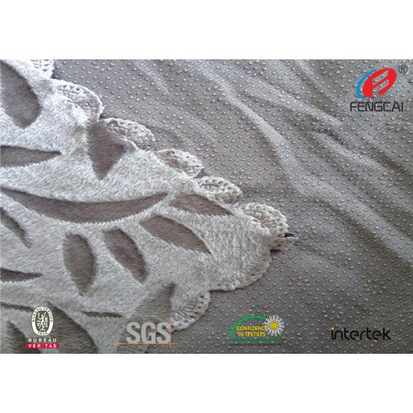 Flower Embossed Crushed Velour Fabric Sofa Velvet Upholstery Fabric For Home