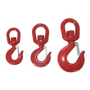 Swivel hook with latches