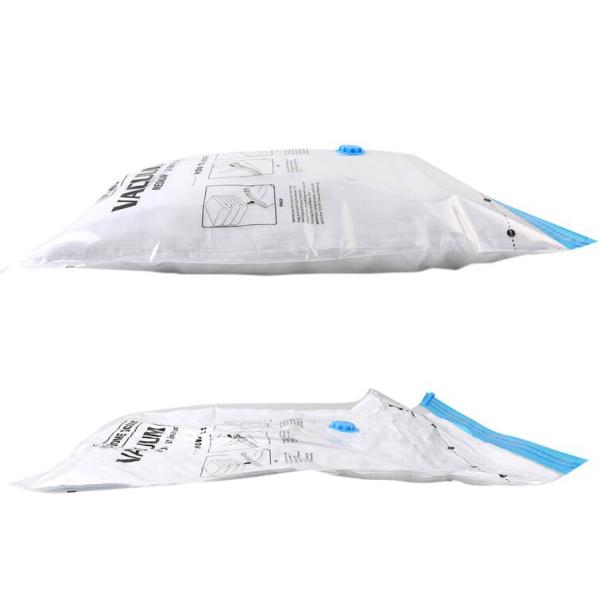 Clothes Plastic Transparent k Vacuum Seal Compression Storage Bag with Pump