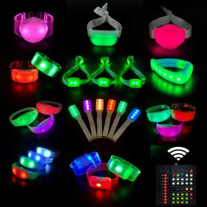 Professionals DMX512 Wireless Controller Concert Support Glow LED Wristband 10