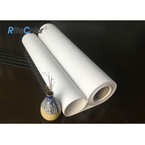 Premium Inkjet Waterproof Canvas Fabric / Matte Art Printing Poly Cotton Canvas