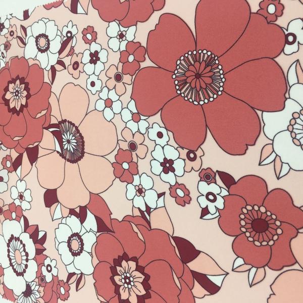 75D High Twist Yarn Polyester Crepe Chiffon with Print