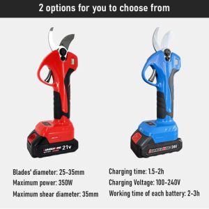Garden Wireless Lithium Trees Pruning Shears Cordless Pruning Scissors