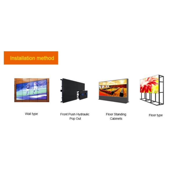 Anti Glare 46 Inch 8mm Bezel BOE LCD Video Wall Display
