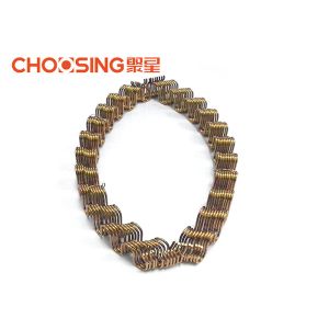 Anti Rust Silver Zig Zag Sofa Springs Precut 18" Length Strong Load - Bearing