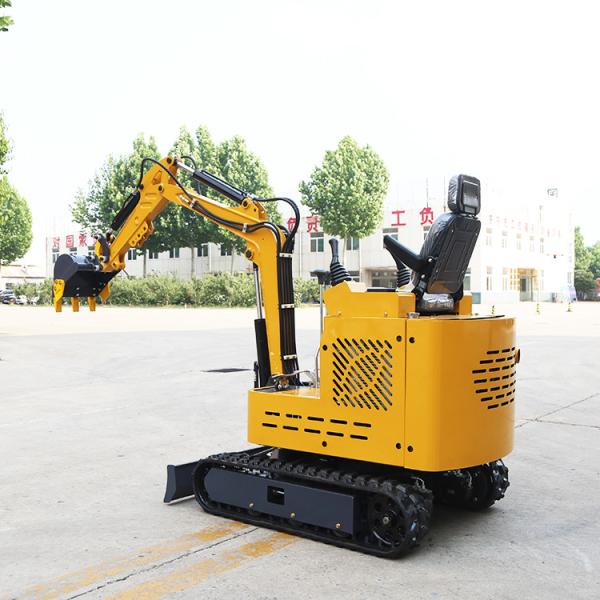 Diesel Mini Digger Agricultural Micro Clamshell Shovel Escavator 1.8 Ton Household Crawler 1ton Mini Excavator