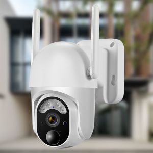 3MP Wireless Solar Security Cameras 4X Digital Zoom Smart PIR Detection Solar IP