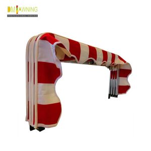 Aluminium Retractable Window Awnings Patio Sun Control Retractable Shades