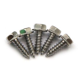 DIN7504-K Hex Washer Head Self Tapping Screw Stainless Steel 410 SS ISO 7053 AB