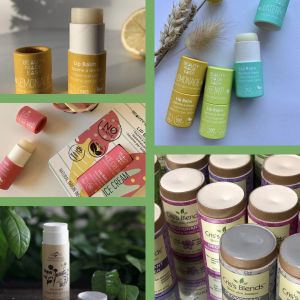 Rotary deodorizing sticks with printed designs - eco-friendly cylindrical