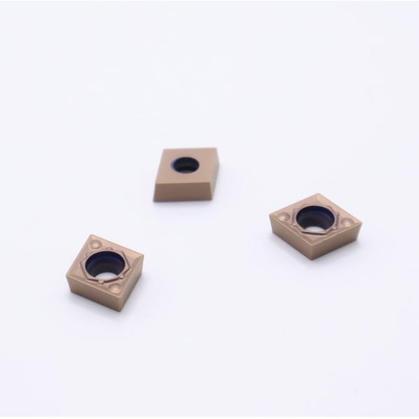 CCMT060202-1HQ PV2310 Cermet Cutting Tool Inserts Bronze Material HRA92.5