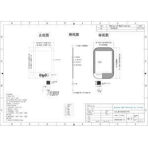 3.2 Inch Capacitive Touch Screen Lcd Industrial Glass G+F Ft6336u Driver Ic I2c