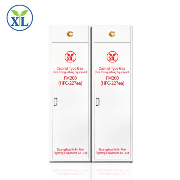 Electrical FM200 Decorative Fire Extinguisher Cabinets With Hfc-227ea Automatic