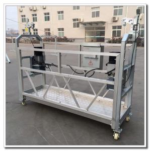 China Galvanized steel 6 meters ZLP630 working platform gondola for cleaning on sale