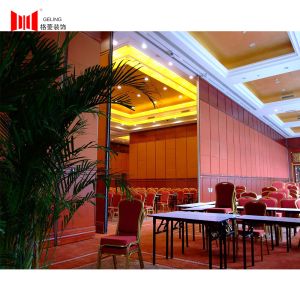 12mm MDF Board Conference Room Folding Partition Wall 5500mm Height