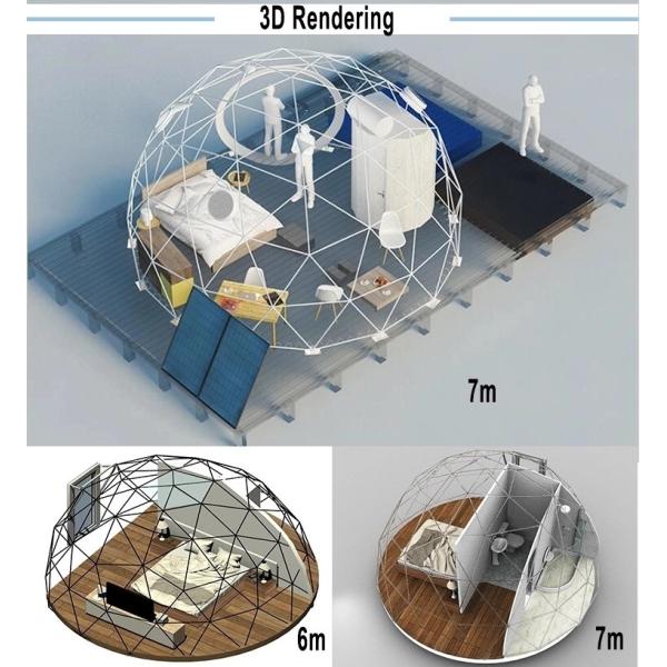 Private Customization Inflatable Tent House Luxury Outdoor Camping Portable