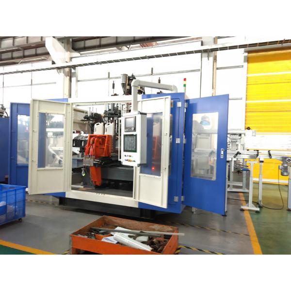 High Speed Extrusion Blow Molding Machine Double Station For 5L HDPE Bottles