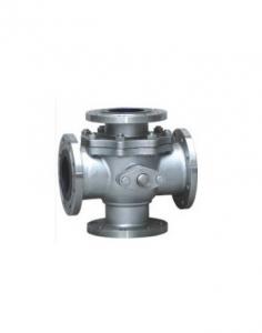 Cheap Four Way Ball Valve Steel Ball Valves Trunnion Mounted Type for sale