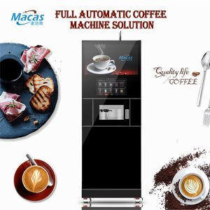 China Professional Floor Standing Coffee Machine for Automatic Tea Coffee Vending in Office on sale