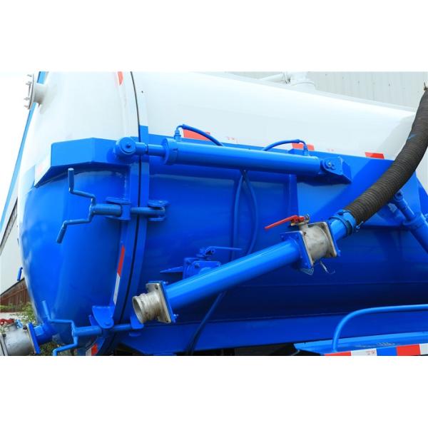 10 Ton Suction Sewage Truck Dongfeng 170hp 10m3 Vacuum Sewer Suction Tanker